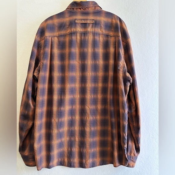 Duluth Trading Co Men's Relaxed Fit Armachillo Long Sleeve Shirt Large Tall - Picture 3 of 10
